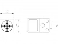 DA-1705Square Type Proximity Switch