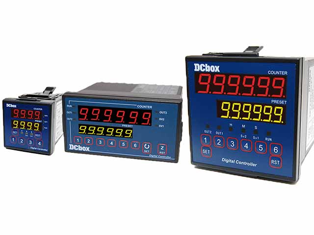 CR6 Digital Counter with Dip Switch